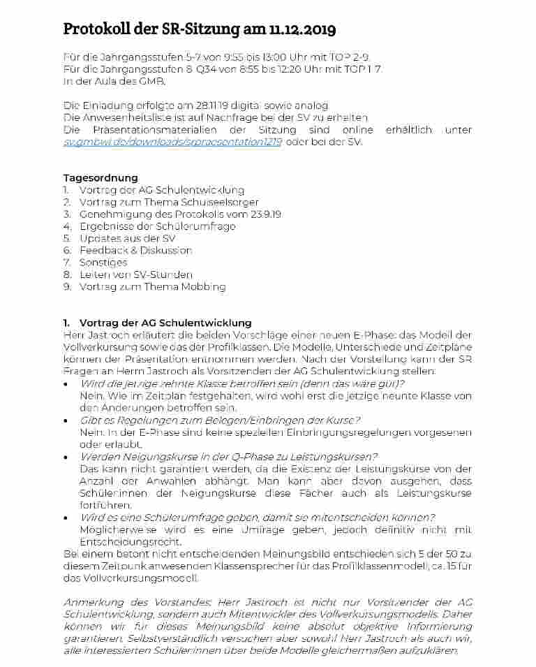 Vorschau von Protokoll der SR-Sitzung am 11.12.2019